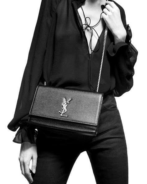 ysl kate black woc|YSL kate medium black hardware .